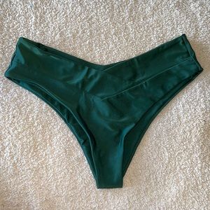 High waist bathing suit bottoms